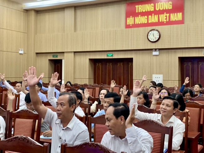 Bế mạc Hội nghị lần thứ 12 Ban Chấp hành Trung ương Hội Nông dân Việt Nam - Ảnh 2.